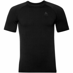 Odlo BL TOP CREW NECK S/S PERFORMANCE WARM ECO Pánské funkční triko, černá, veľkosť L