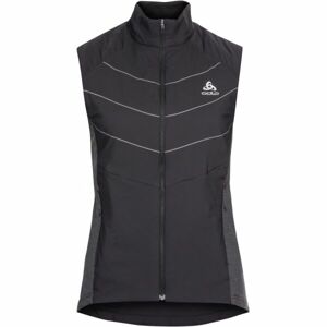 Odlo W RUN EASY S-THERMIC VEST Dámská běžecká vesta, černá, velikost M
