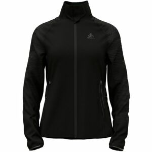 Odlo W ZEROWEIGHT PROWARM REFLECT JACKET Dámská běžecká bunda, černá, velikost L