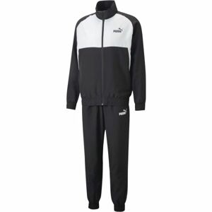 Puma WOVEN TRACK SUIT Pánská tepláková souprava, černá, velikost XXL