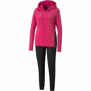 Puma CLASSIC HOODED TRACKSUIT TR CL Dámská tepláková souprava, černá, velikost S