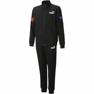 Puma POWER SWEAT SUIT TR CL Chlapecká tepláková souprava, černá, velikost