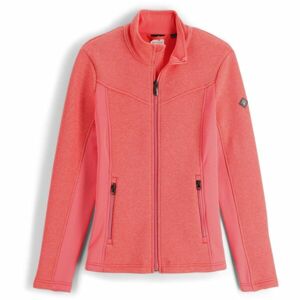 Spyder ENCORE FULL ZIP-FLEECE JACKET Dámský svetr, lososová, velikost