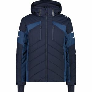 CMP MAN JACKET ZIP HOOD Pánská lyžařská bunda, tmavě modrá, velikost 52