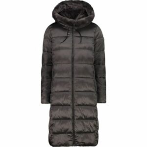 CMP WOMAN COAT FIX HOOD Dámská péřová bunda, tmavě šedá, veľkosť 38