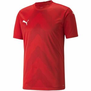 Puma TEAMGLORY JERSEY Pánské fotbalové triko, červená, velikost XS