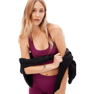 GAP POWER RACERBACK BRAMI Dámská podprsenka, vínová, velikost S