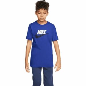 Nike SPORTSWEAR ICON FUTURA Chlapecké tričko, modrá, velikost S