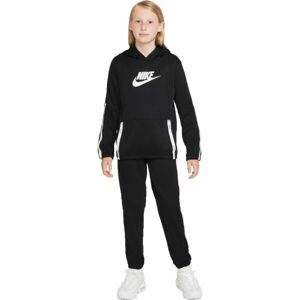 Nike SPORTSWEAR Chlapecká tepláková souprava, černá, velikost