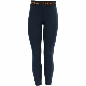 Devold DUO ACTIVE MERINO LONGS KID Dětské termo kalhoty, černá, velikost 6