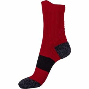 Runto RUN SOCKS 1P Sportovní ponožky, červená, velikost 43/46