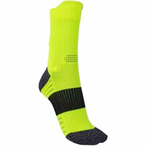 Runto RUN SOCKS 1P Sportovní ponožky, žlutá, velikost 43/46