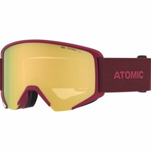Atomic SAVOR BIG STEREO Univerzální lyžařské brýle, červená, velikost UNI