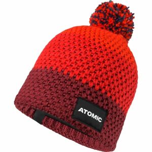 Atomic RACING BEANIE Pletená čepice, červená, veľkosť UNI