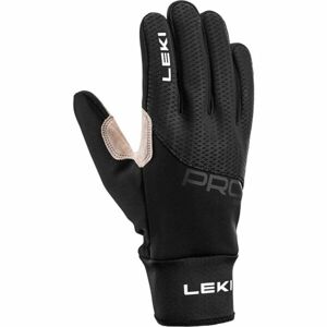 Leki PRC PREMIUM THERMOPLUS Běžecké rukavice, černá, veľkosť 10