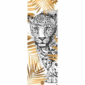 YOGGYS DESIGN YOGA MAT 5.5 MM GOLDEN LEOPARD Podložka na jógu, , velikost UNI