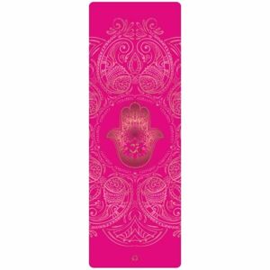 YOGGYS TRAVEL YOGA MAT 1.5 MM HAMSA GYPSY SOUL Podložka na jógu cestovní, růžová, velikost