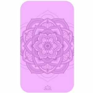 YOGGYS NON-SLIP YOGA MAT SMALL MANDALA Podložka na jógu malá, fialová, velikost