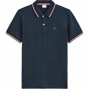 CELIO NECETWO Pánské polo triko, tmavě modrá, velikost