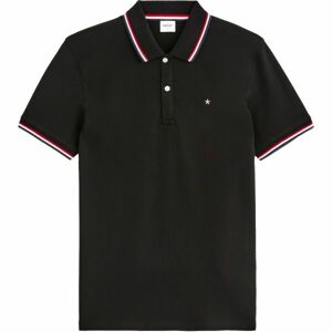 CELIO NECETWO Pánské polo triko, černá, velikost