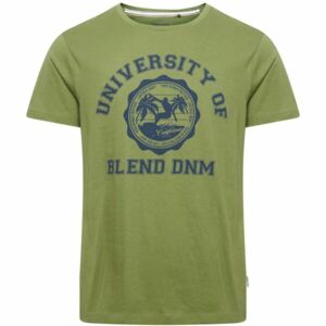 BLEND TEE REGULAR FIT Pánské tričko, zelená, velikost M