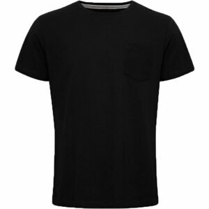 BLEND TEE REGULAR FIT Pánské tričko, černá, velikost L