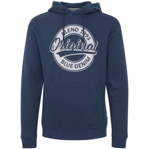 BLEND SWEATSHIRT REGULAR FIT Pánská mikina, tmavě modrá, velikost L