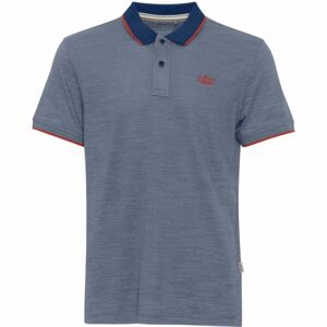 BLEND POLO REGULAR FIT Pánské polotričko, modrá, veľkosť XL