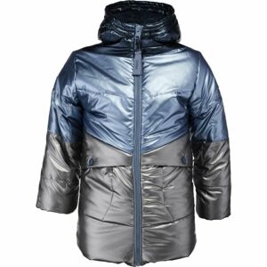 NAX FEREGO Dívčí zimní bunda, světle zelená, velikost 140-146