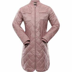 NAX LOZERA Dámský kabát, růžová, velikost S