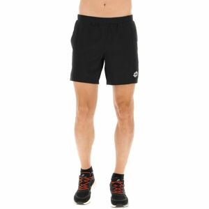 Lotto RUNNING SHORTS Pánské běžecké šortky, černá, velikost