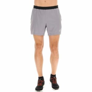 Lotto RUNNING SHORTS Pánské běžecké šortky, šedá, velikost