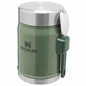 STANLEY LEGENDARY CLASSIC 400ml Termoska jídelní se lžící/vidličkou, zelená, velikost