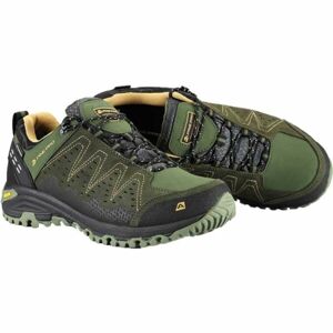 ALPINE PRO CORMEN Pánská outdoorová obuv, khaki, velikost 43