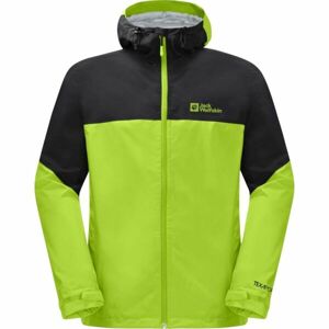 Jack Wolfskin WEILTAL 2L JKT M Pánská outdoorová bunda, reflexní neon, velikost M