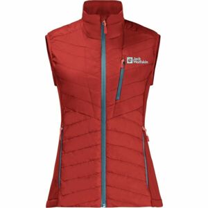 Jack Wolfskin ROUTEBURN PRO INS VEST W Dámská outdoorová vesta, oranžová, velikost L