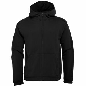 Calvin Klein ESSENTIALS PW FZ HOODIE Pánská mikina, černá, velikost XL