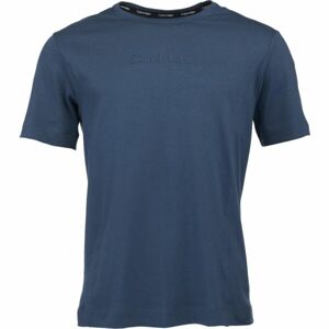Calvin Klein ESSENTIALS PW S/S Pánské tričko, tmavě modrá, velikost M