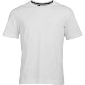 Calvin Klein ESSENTIALS PW S/S Pánské tričko, bílá, velikost S