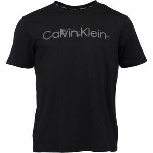 Calvin Klein ESSENTIALS PW S/S Pánské tričko, černá, velikost M