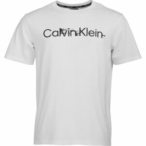 Calvin Klein ESSENTIALS PW S/S Pánské tričko, bílá, velikost M