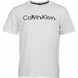 Calvin Klein ESSENTIALS PW S/S Pánské tričko, bílá, velikost