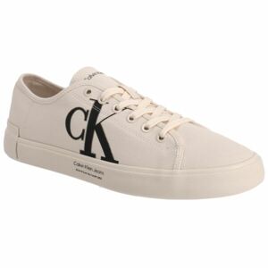 Calvin Klein VULC LOW OVERSIZED BRAND Pánské nízké tenisky, béžová, velikost 45