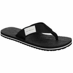 Calvin Klein BEACH SANDAL WOVEN PATCH Pánské žabky, černá, veľkosť 42