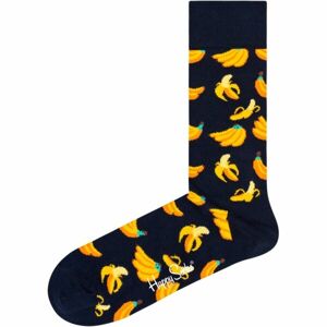 HAPPY SOCKS BANANA Klasické ponožky, černá, velikost 41-46