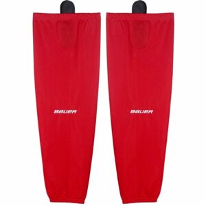 Bauer FLEX STOCK HOCKEY SOCK YTH Dětské štulpny, červená, velikost L/XL