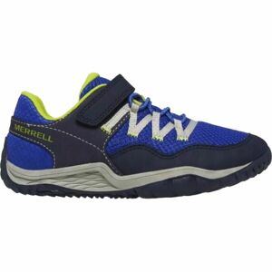 Merrell TRAIL GLOVE 7 A/C Dětské volnočasové boty, modrá, velikost 31