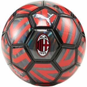 Puma AC MILAN CAP Mini fotbalový míč, červená, velikost