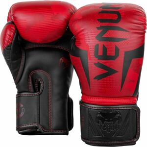Venum ELITE BOXING GLOVES Boxerské rukavice, červená, velikost 16