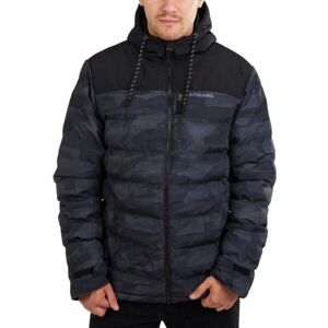 FUNDANGO PASSAT PADDED JACKET Pánská zimní bunda, tmavě šedá, veľkosť L